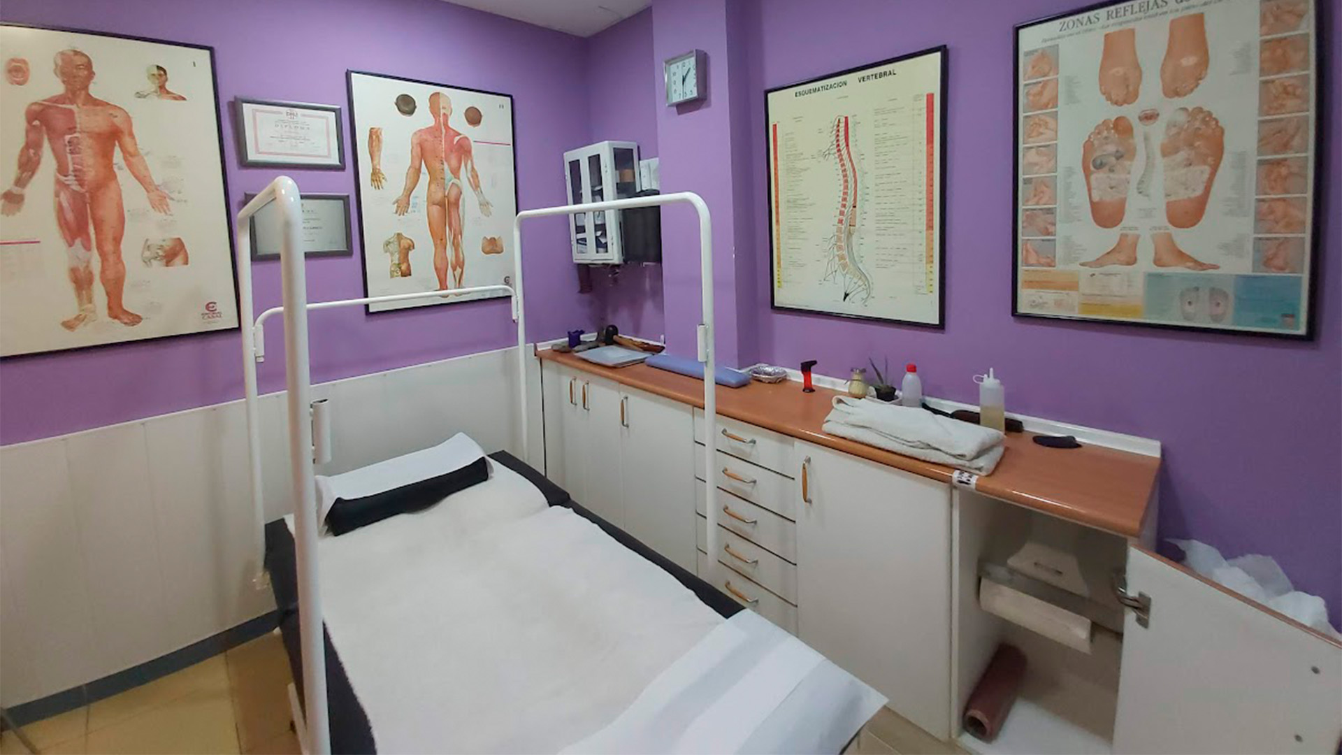 Camilla patentada para técnica Desbloqueo